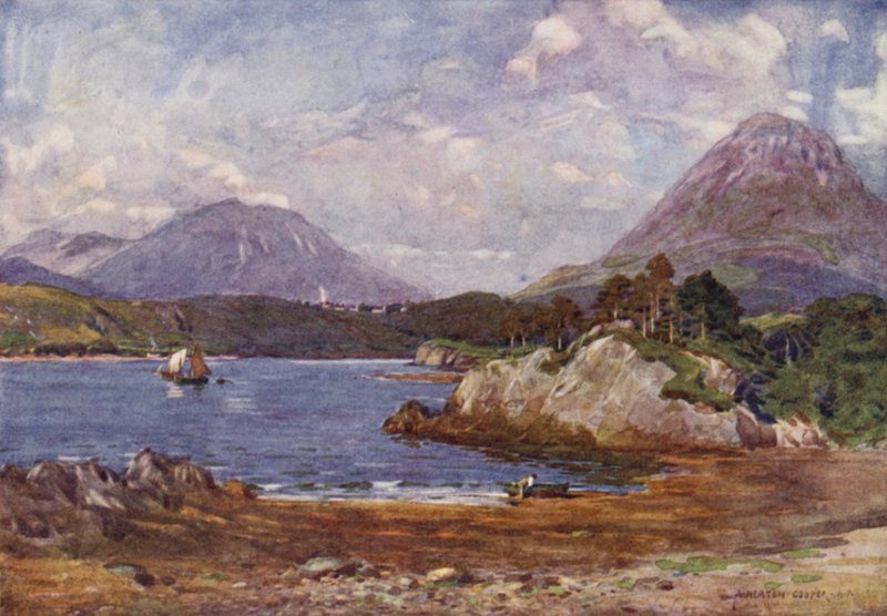 Letterfrack, Connemara autorstwa Alfred Heaton Cooper