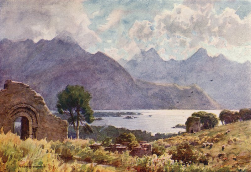 Reeks Macgillycuddy, Killarney autorstwa Alfred Heaton Cooper