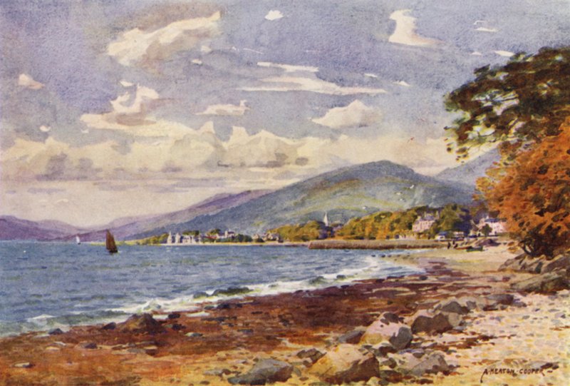 Rostrevor, hrabstwo Down autorstwa Alfred Heaton Cooper