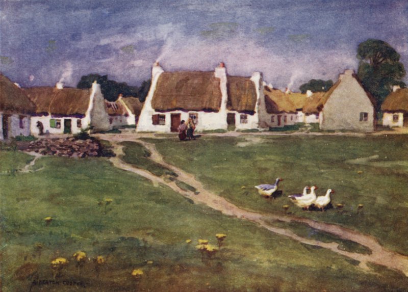 Claddagh, hrabstwo Galway autorstwa Alfred Heaton Cooper