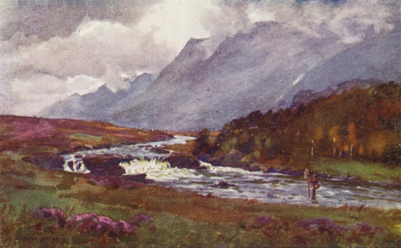 Dolina Erriff, hrabstwo Galway autorstwa Alfred Heaton Cooper