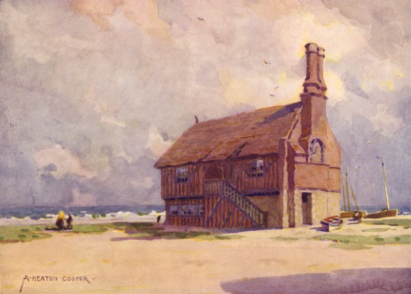 Old Moot Hall, Aldeburgh, Suffolk autorstwa Alfred Heaton Cooper