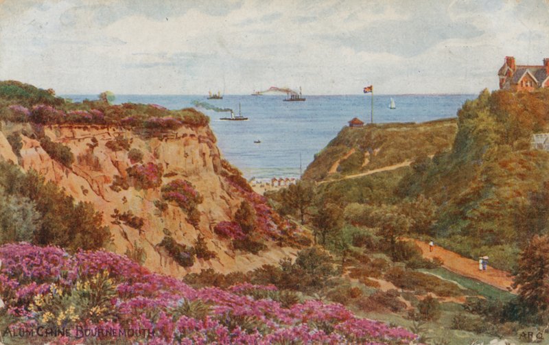 Ałun Chiny, Bournemouth autorstwa Alfred Robert Quinton