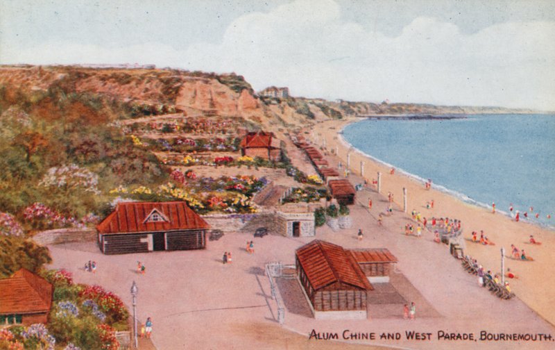 Alum Chine i West Parade, Bournemouth autorstwa Alfred Robert Quinton