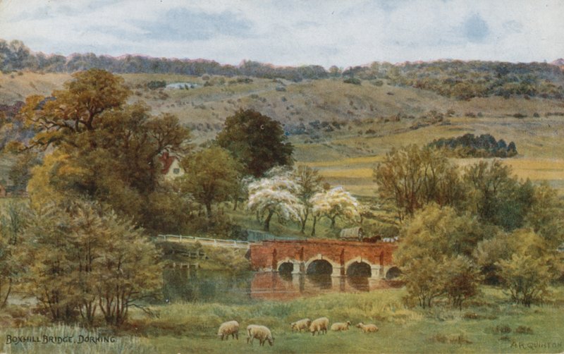 Boxhill Bridge, Dorking autorstwa Alfred Robert Quinton