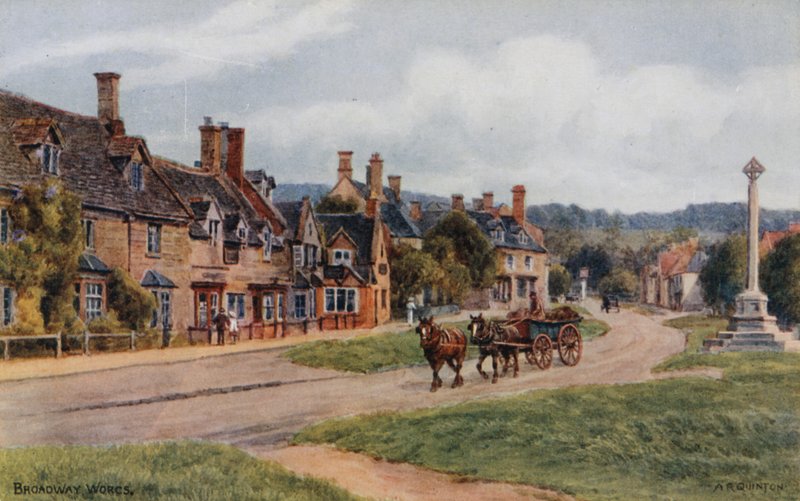 Broadway, Worcs autorstwa Alfred Robert Quinton
