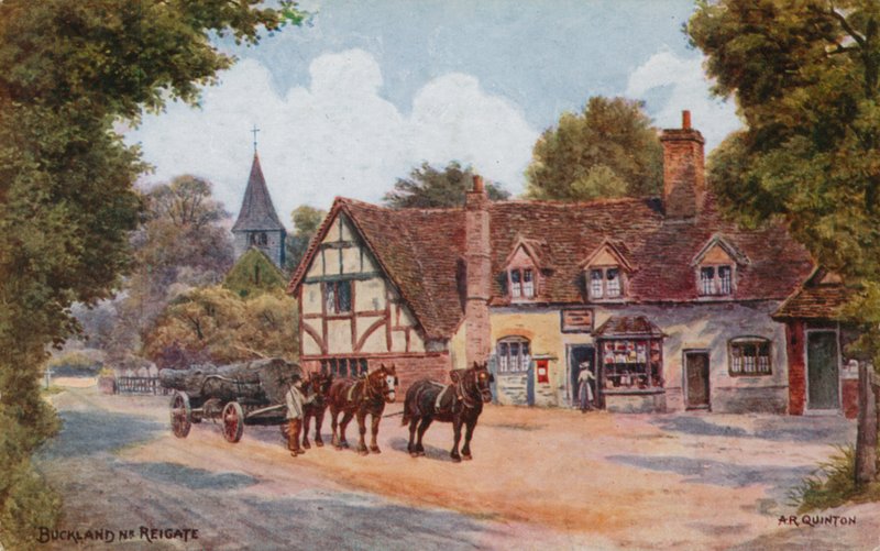 Buckland w pobliżu Reigate autorstwa Alfred Robert Quinton
