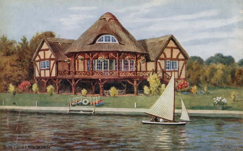 Bure Court, Wroxham autorstwa Alfred Robert Quinton