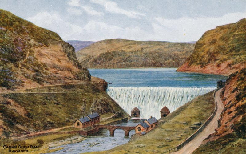 Tama Caban Goch, Rhayader autorstwa Alfred Robert Quinton