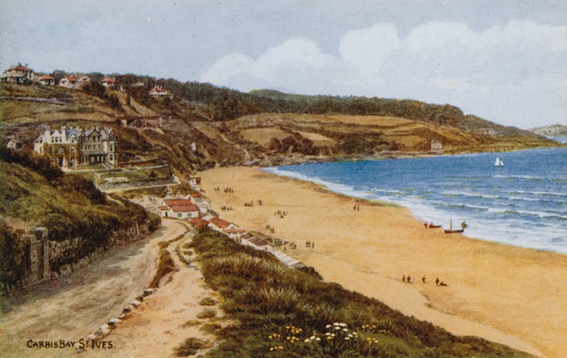 Zatoka Carbis, St Ives autorstwa Alfred Robert Quinton