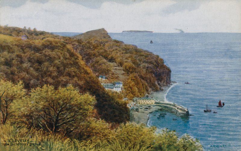 Clovelly, Z Hobby Drive autorstwa Alfred Robert Quinton