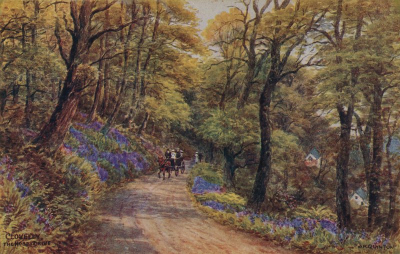 Clovelly, Hobby Drive autorstwa Alfred Robert Quinton