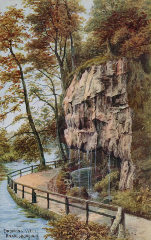 Droping Well, Knaresborough autorstwa Alfred Robert Quinton