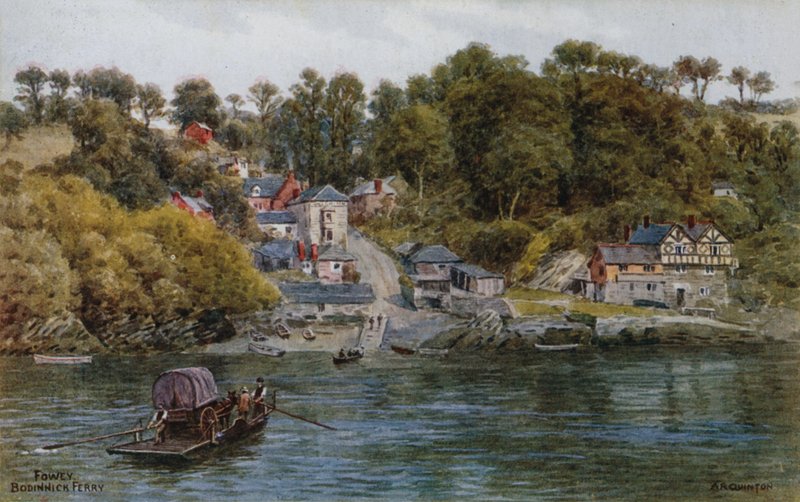 Fowey, prom Bodinnick autorstwa Alfred Robert Quinton