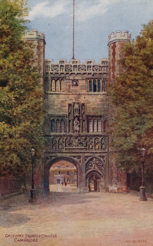 Gateway Trinity College, Cambridge autorstwa Alfred Robert Quinton