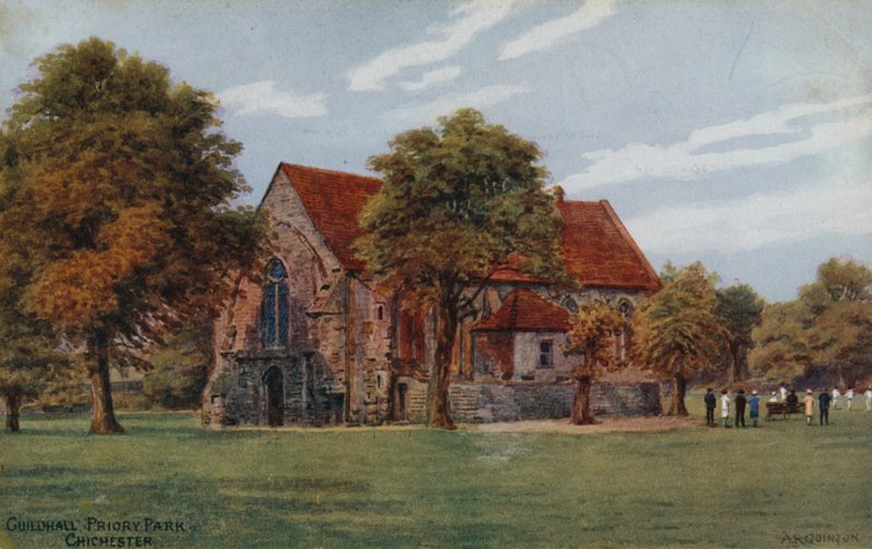 Guildhall, Priory Park, Chichester autorstwa Alfred Robert Quinton