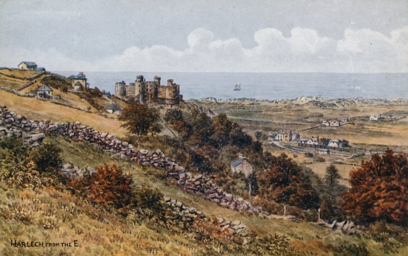 Harlech, z E autorstwa Alfred Robert Quinton