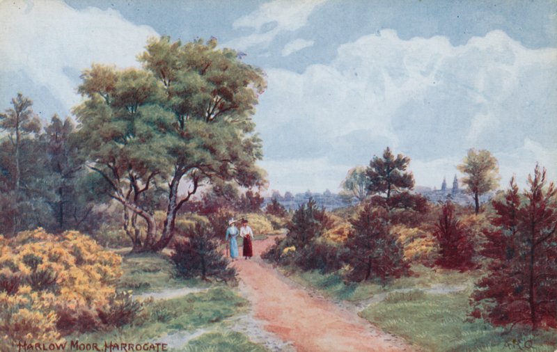 Harlow Moor, Harrogate autorstwa Alfred Robert Quinton