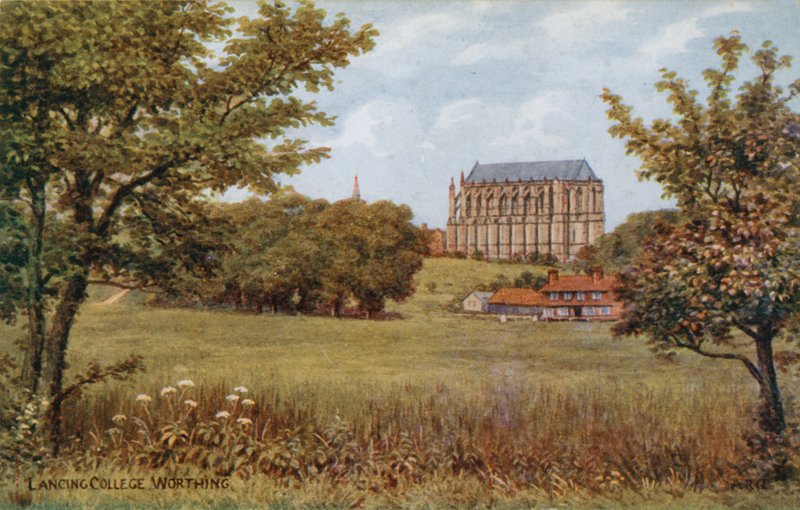 Lancing College, Worthing autorstwa Alfred Robert Quinton