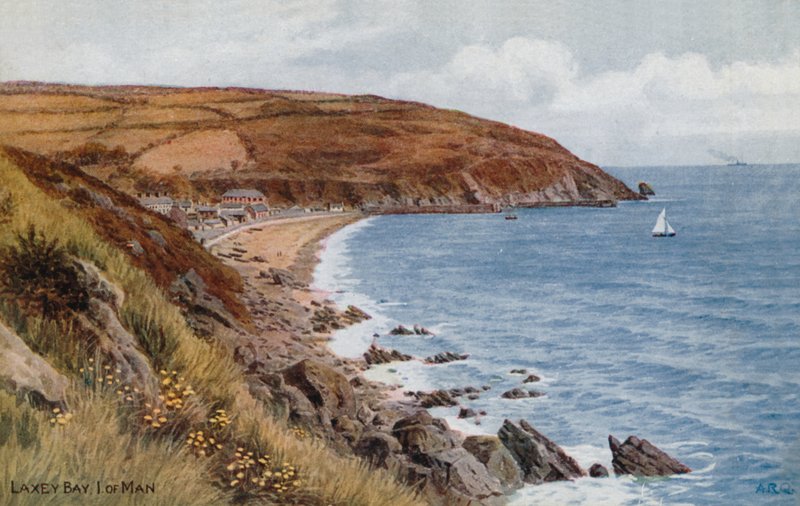 Laxey Bay, I Man autorstwa Alfred Robert Quinton