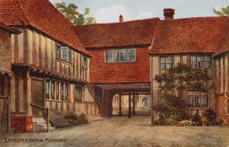 Leicester Square, Penshurst autorstwa Alfred Robert Quinton