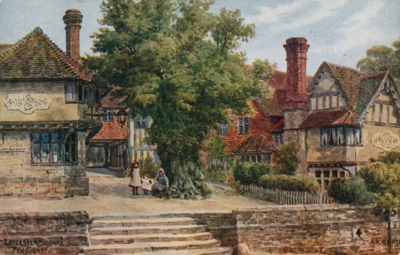 Leicester Square, Penshurst autorstwa Alfred Robert Quinton