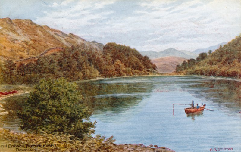Llyn Cynwch, Precipice Walk, Dolgelley autorstwa Alfred Robert Quinton