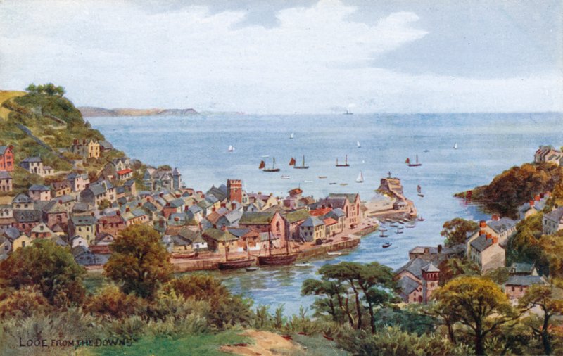 Looe, z dołów autorstwa Alfred Robert Quinton