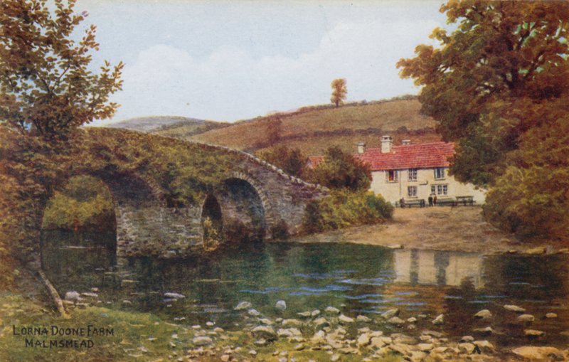 Farma Lorna Doone, Malmsmead autorstwa Alfred Robert Quinton