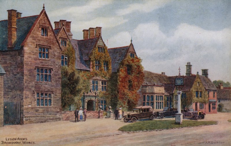 Ramiona Lygon, Broadway, Worcs autorstwa Alfred Robert Quinton