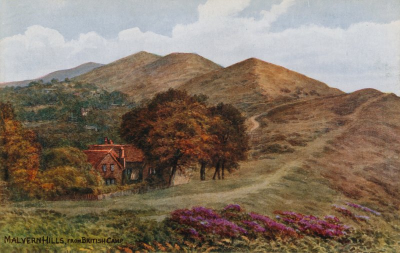 Malvern Hills, z brytyjskiego obozu autorstwa Alfred Robert Quinton
