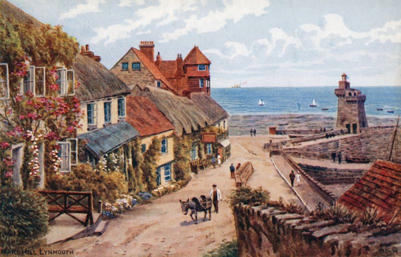 Mars Hill, Lynmouth autorstwa Alfred Robert Quinton