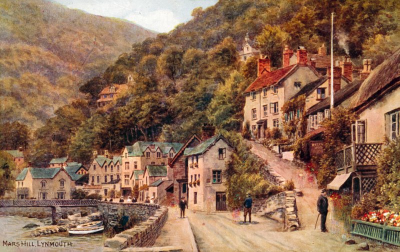 Mars Hill, Lynmouth autorstwa Alfred Robert Quinton