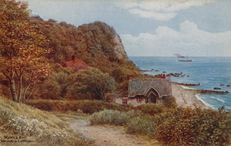 Monks Bay, Bonchurch, I z Wight autorstwa Alfred Robert Quinton