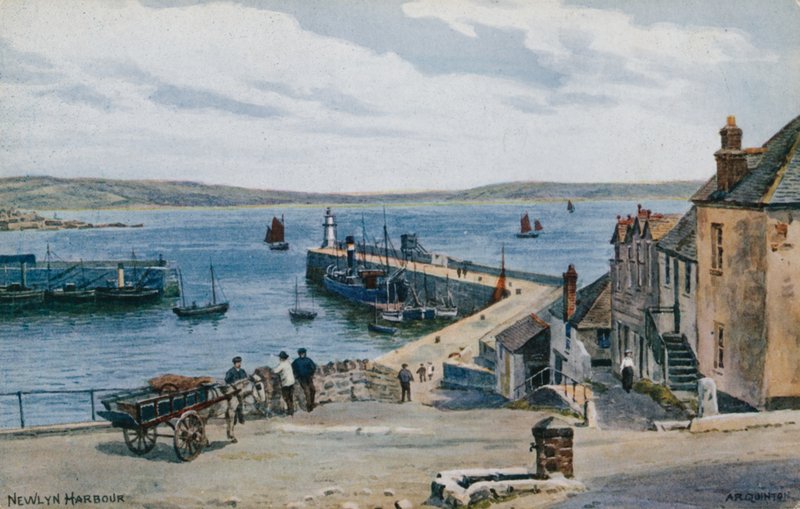 Port Newlyn autorstwa Alfred Robert Quinton