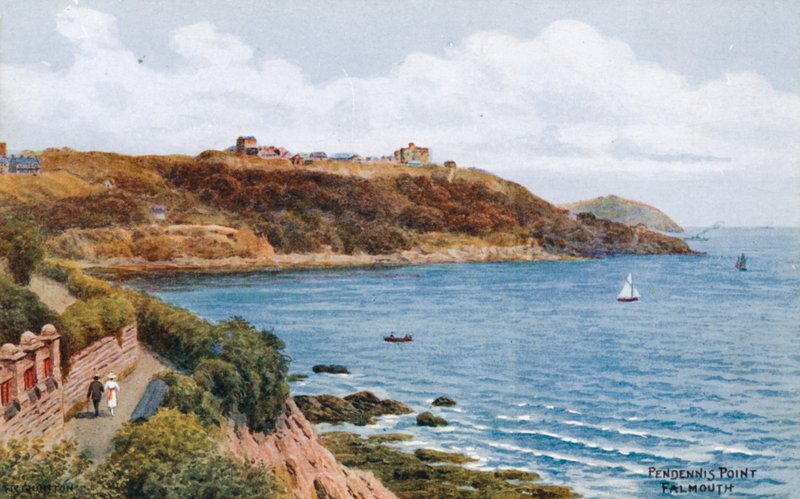 Pendennis Point, Falmouth autorstwa Alfred Robert Quinton