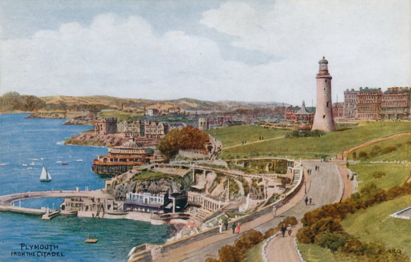 Plymouth, Z Cytadeli autorstwa Alfred Robert Quinton
