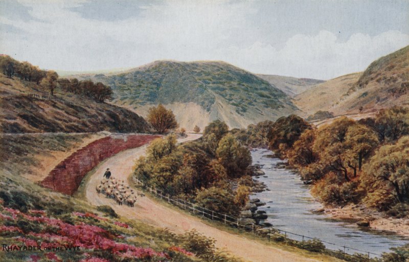 Rhayader na Wye autorstwa Alfred Robert Quinton