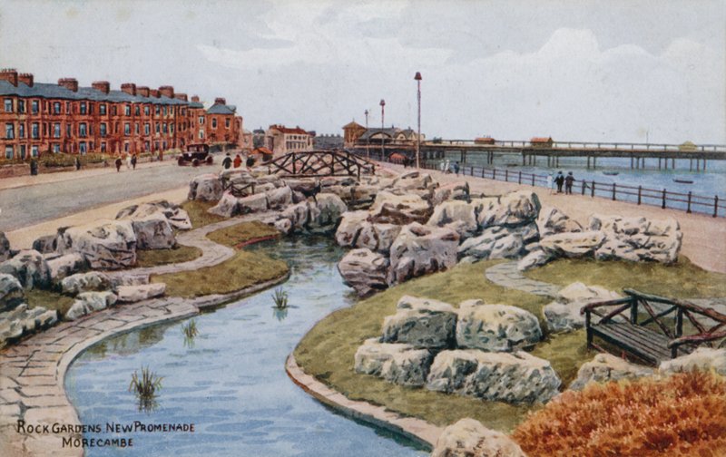 Ogrody skalne, Nowa Promenada, Morecambe autorstwa Alfred Robert Quinton