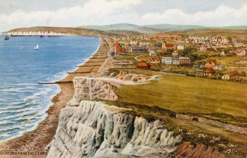 Seaford, z Klifów autorstwa Alfred Robert Quinton