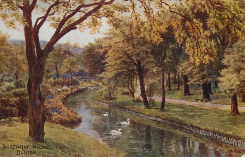 Serpentine Walks, Buxton autorstwa Alfred Robert Quinton
