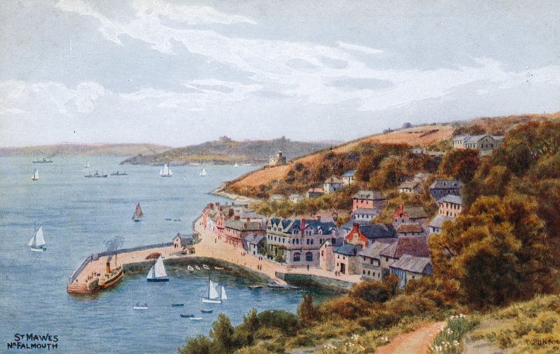 St Mawes, Nr. Falmouth autorstwa Alfred Robert Quinton