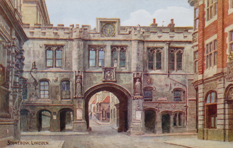 Kamienny Łuk, Lincoln autorstwa Alfred Robert Quinton