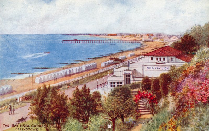 Ogrody Zatoki i Zdroju, Felixstowe autorstwa Alfred Robert Quinton