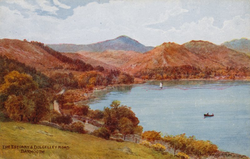 Estuarium i Droga Dolgelley, Barmouth autorstwa Alfred Robert Quinton