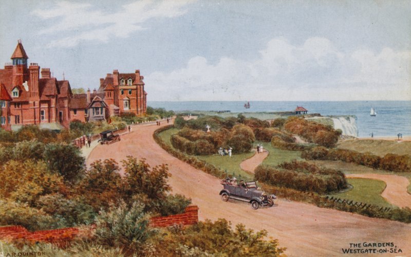 Ogrody, Westgate-on-Sea autorstwa Alfred Robert Quinton