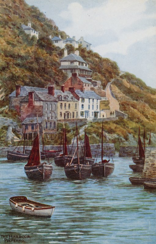 Port, Polperro autorstwa Alfred Robert Quinton