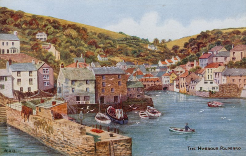 The Harbour, Polperro autorstwa Alfred Robert Quinton