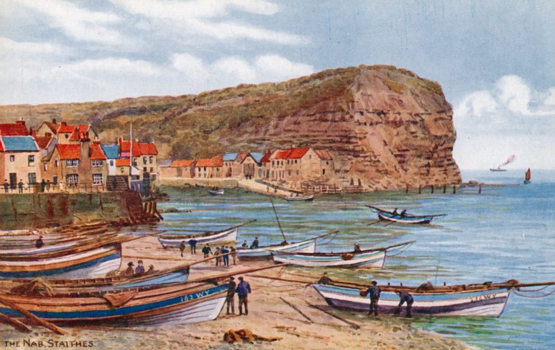 Nab, Staithes autorstwa Alfred Robert Quinton
