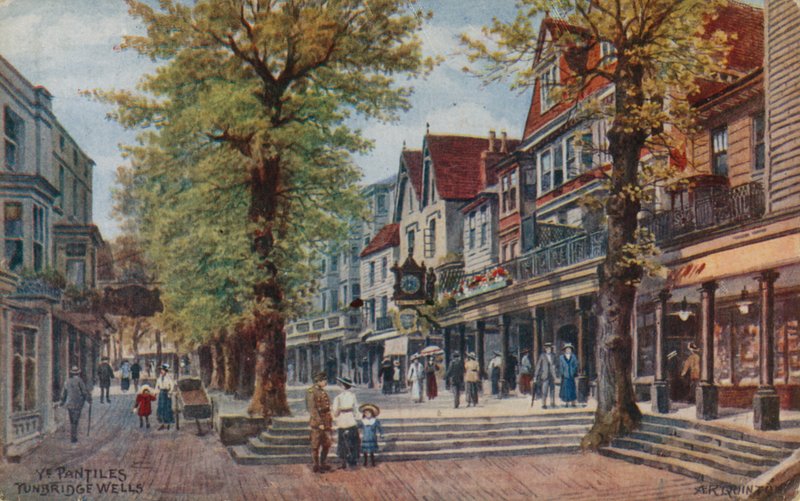 The Pantiles, Tunbridge Wells autorstwa Alfred Robert Quinton